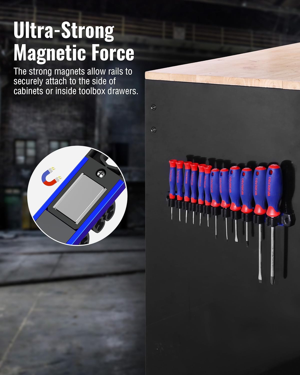 Magnetic Tool Organizer (Garage Essential)